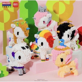 เลโก้นาโน Size XL - LP 210588-210589 / Balody 18186-18200 Tokidoki Unicorno