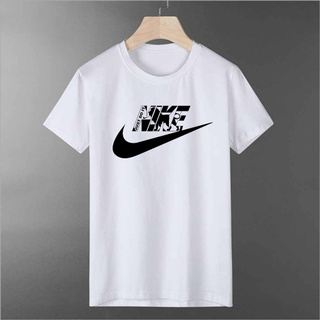 เสื้อทหาร - เสื้อยืดแขนสั้นผู้ชาย Nike สําหรับสวมเสื้อเชิ้ตผ้าฝ้ายคอกลม