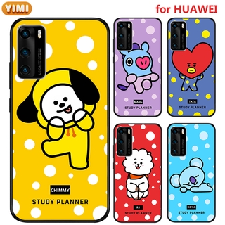 เคส Huawei nova Y90 11 11i 8I P40 P30 P10 4E pro plus โทรศัพท์ ลายการ์ตูน Bts สําหรับ