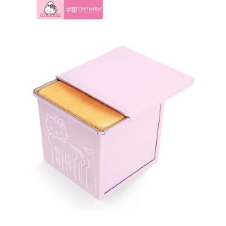 Chefmade Kitty อุปกรณ์แม่พิมพ์ขนมปัง พร้อมฝาปิดขนาด 250 กรัม Kt7029