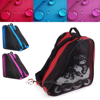 "ready stock" Ice Skate Roller Blading Carry Bag with Shoulder Strap for Kids Adults