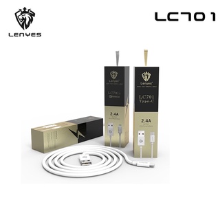 Lenyes สายชาร์จ USB สำหรับ Android รุ่น LC701-V LC701-T LC701-i