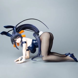 โมเดลฟิกเกอร์ PVC 1/4 FREEing B-style High School DxD Bunny Girl Himejima Akeno ขนาด 30 ซม. สําหรับเก็บสะสม