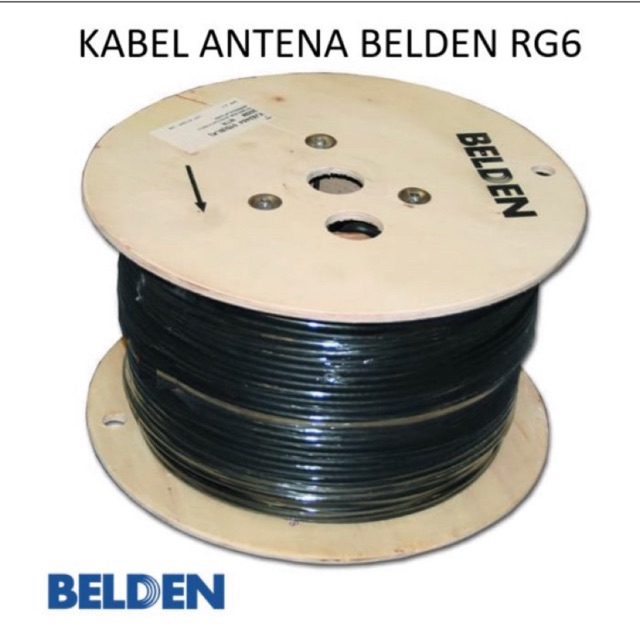 BELDEN RG6 ANTENNA CABLE ต่อมิเตอร์