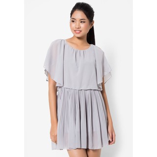 ชุดเดรส Ruffle Layered Chiffon Pleated