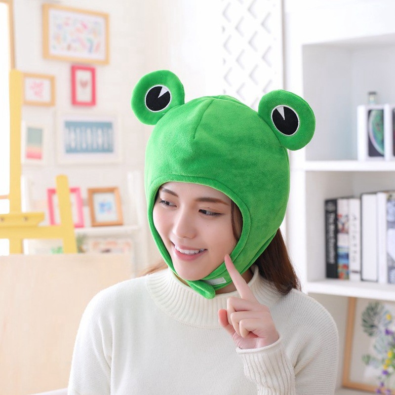 ส่งด่วน l หมวกกบ เนื้อผ้านิ่ม พร้อมส่งจากไทย