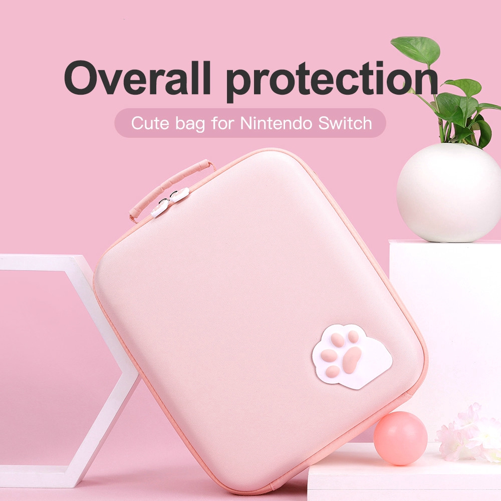 Nintendo Switch Bag Case Cat Claw Storage Bag NS NX Shell Cover Box Console Accessories
