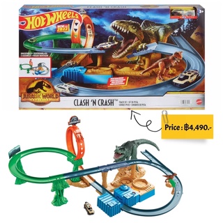 Hot Wheels Jurassic World Clash &amp; Crash