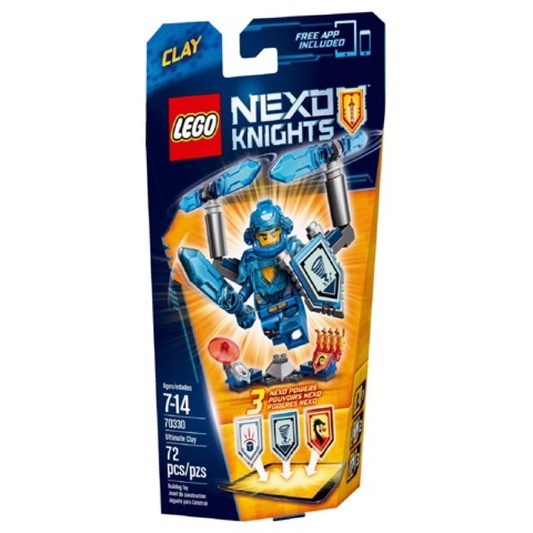 LEGO Nexo Knights 70330 Ultimate Clay ของแท้ กล่องมีตำหนิเล็กน้อย