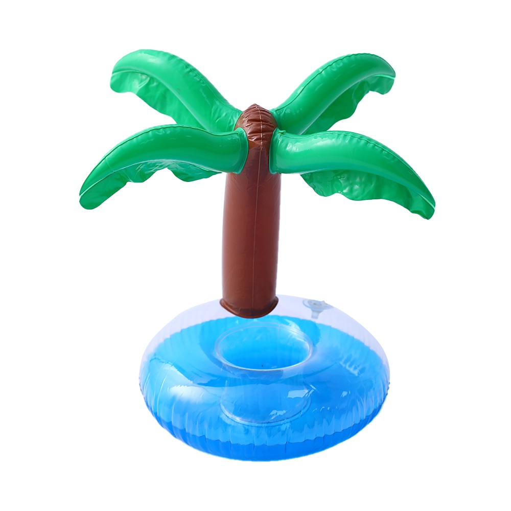 1 ชิ้น นกฟลามิงโก้พอง ยูนิคอร์น สับปะรด แตงโม ต้นมะพร้าว เป็ด หงส์ ทุกชนิด ที่วางแก้วเป่าลม PVC ที่วางแก้วน้ํา - รูปที่ 5