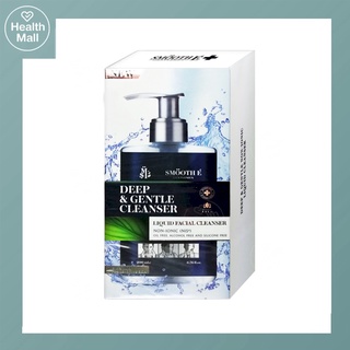 Smooth e men deep and gentle cleanser 200 ml สมูทอี เมน ดีฟ แอนด์ เจนเทิล ลิควิด คลีนเซอร์