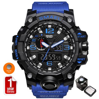 SMAEL นาฬิกาข้อมือผู้ชาย Sport Digital LED รุ่น SM1545 (Blue)