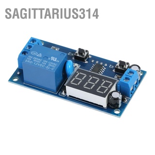 Sagittarius314 บอร์ดโมดูลรีเลย์ Dc 12V พร้อมจอแสดงผล Led ปรับได้