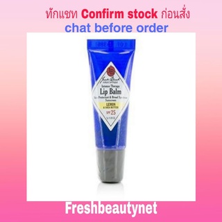 JACK BLACK  Intense Therapy Lip Balm SPF 25 With Lemon &amp; Shea Butter 7g