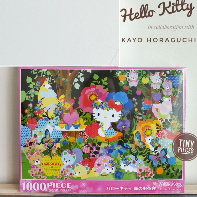 จิ๊กซอว์ 1000 ชิ้น Kitty + Kayo Horaguchi