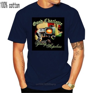 พร้อมส่ง เสื้อยืดแขนสั้น คอกลม ผ้าฝ้าย 100% พิมพ์ลายอัลบั้ม Good Charlotte The And The Hopeless หลากสี แฟชั่นฤดูร้อน สํา