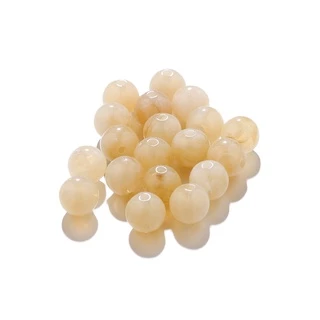 St.kunkka 50 ชิ้น 6 มม ลูกปัดหินเทียม อะคริลิค 34 สี สําหรับทําสร้อยคอ สร้อยข้อมือ DIY