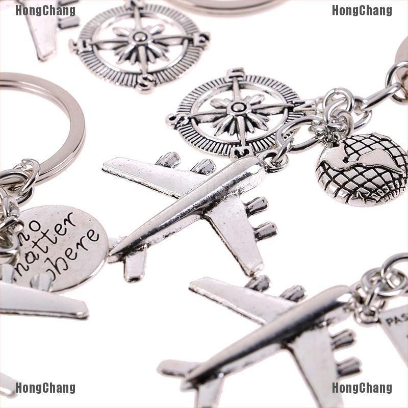 [LHGC] Keychains no matter where pendant travel keyring handmade gift ...