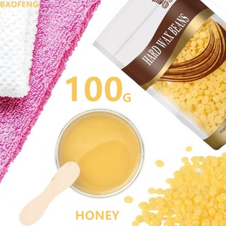 A69 แว็กกำจัดขน 100g Honey Hard wax Bean แว็ก บราซิลเลียนแว๊กซ์ ทำเองง่ายๆที่บ้าน ของแท้!!