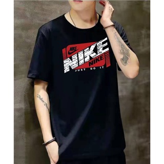 Nike เสื้อยืดแฟชั่นเสื้อยืด Unisex Jerseys Tshirt สําหรับผู้ชายผ้าฝ้ายกีฬาพิมพ์ Tshirt iHl