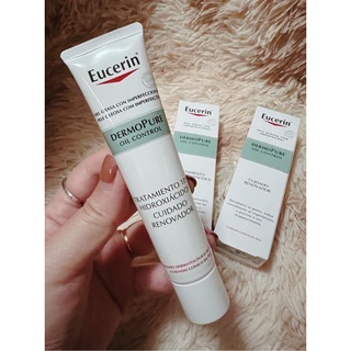 Eucerin DERMOPURE Oil Control Skin Renewal Treatment  40ML.ของแท้100%