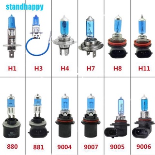 หลอดไฟซีนอน 12v สําหรับ Standhappy H1 H3 H4 H7 H11 9006