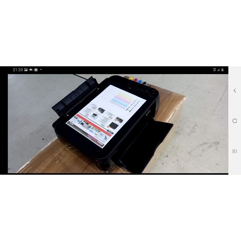 เครื่องปริ้นอิงค์เจ็ท mp287 สเปคปริ้น Copy สแกนถ่ายเอกสาร มีประกัน ตัวสินค้าตัวเครื่อง 3 เดือน