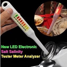 เครื่องวัดความเค็มในอาหาร-ปริมาณเกลือในของในน้ำ LED Electronic Salt Salinity Tester Meter Analyzer✅ สินค้าพร้อมส่งค่00