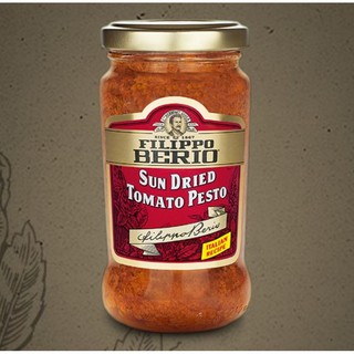 ซอสเพสโต้ ซันดรายด์ โทเมโท แบบอิตาลีดั้งเดิม FILIPPO BERIOSun Dried Tomato Pesto 190g.