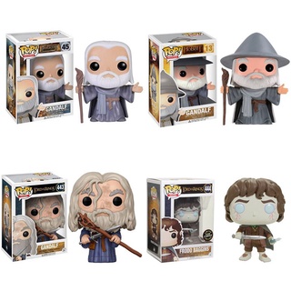 Funko POP ฟิกเกอร์ไวนิล Lord of the Rings Gandalf#13/#45/#443/#ของเล่น Frodo Baggin GITD Vaulted Rare Action 444