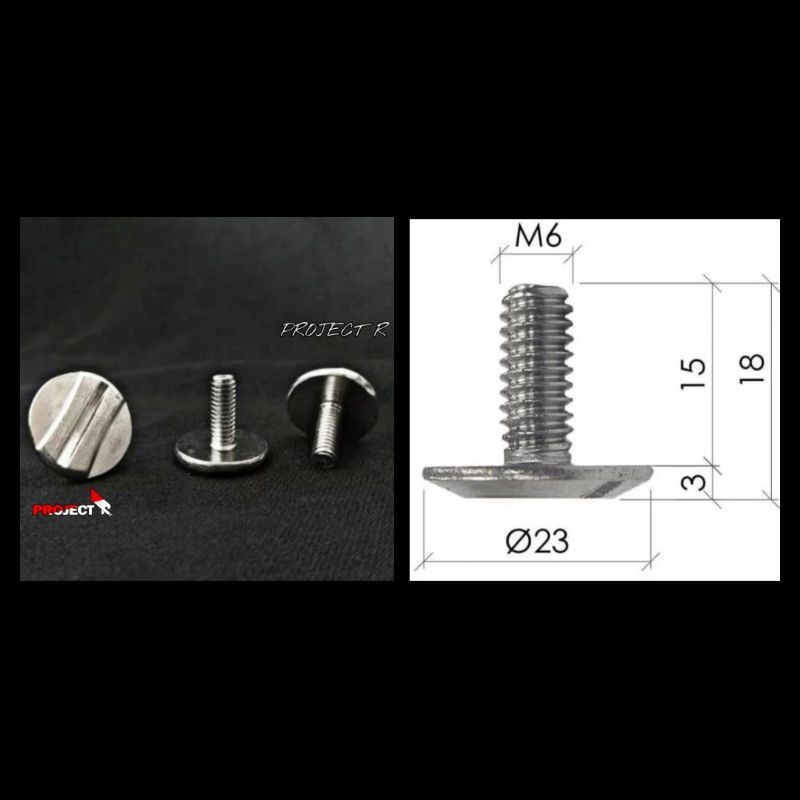 Jengkol BOLT สําหรับหมวกกันน็อค CL MAX ETC