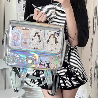 กระเป๋าอิตะเเบ็ค ita-bag กระเป๋าสะพายข้างใบน่ารัก กระเป๋าญี่ปุ่นช่องใส