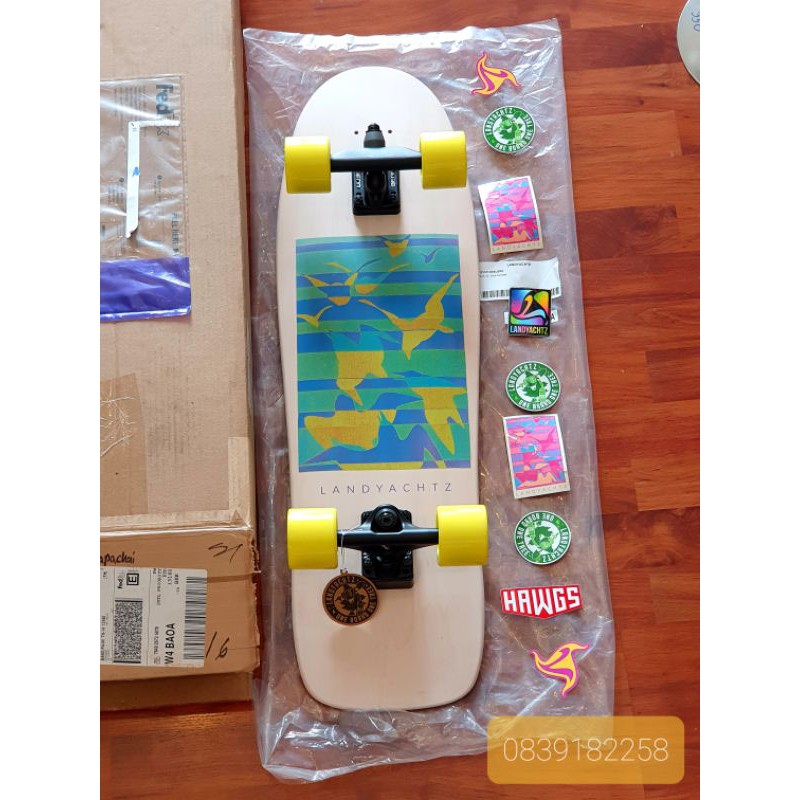 [พร้อมส่ง🚚☆☆ ส่งฟรี☆☆] เซิร์ฟสเก็ต🛹 landyachtz surfskate