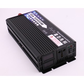 อินเวอร์เตอร์เพียวซายเวฟ5000W รุ่น12V/24V /48V inverter pure sine wave  ราคาพิเศษ DC TO  AC