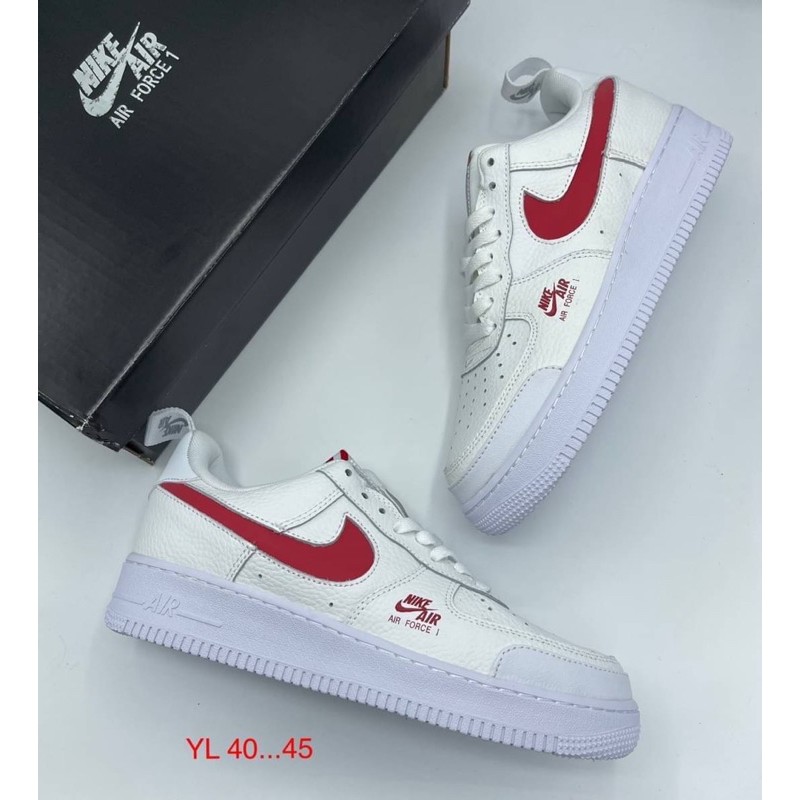 Nike Air Force 1 Low (size40-45)White Red