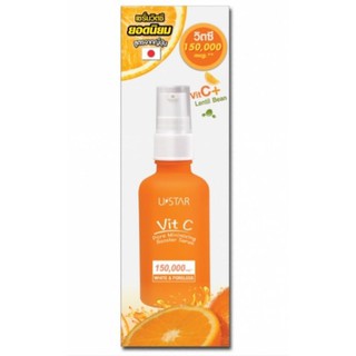 ครีมบำรุงผิวหน้า (ขวด)​ Ustar Vit C Pore Minimizing​ booster serum​ ของแท้ 100%