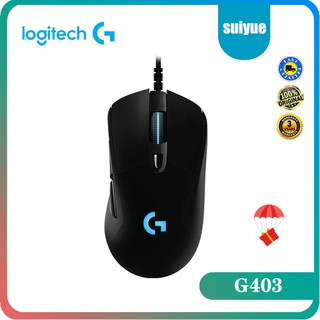 logitech G403 HERO เมาส์เกมมิ่งมีสายและเซนเซอร์