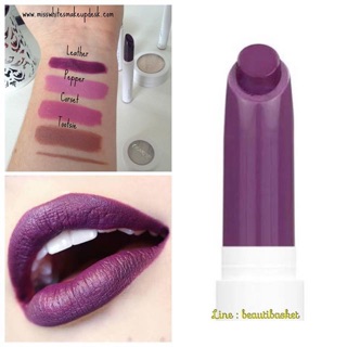 ColourPop Lippie Stix - Leather (deep blackened violet) 0.352oz, 1.0g