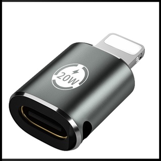 Zevaret Pd 20w อะแดปเตอร์แปลงชาร์จโทรศัพท์มือถือ Type-c Female To Lighting Male