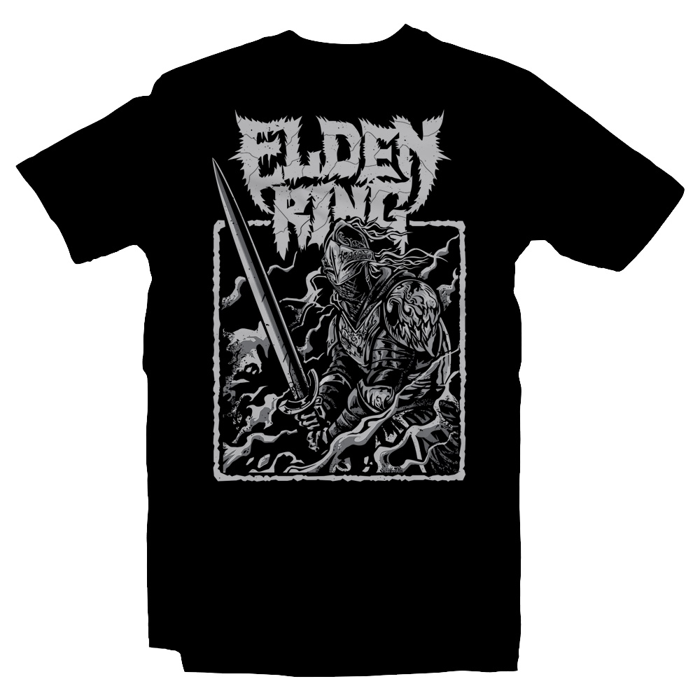 Elden Ring เสื้อยืด The Tarnished Tee Dark Souls Bloodborne เสื้อยืดใหม่