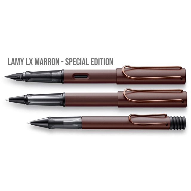 ของแท Lamy Lx Marron Special 2019 ลด 60 สำหรบลกคาใหม ถง 13 สค โคด Bahf - fountain pen sword roblox