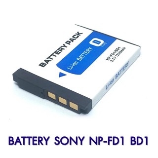 แบตเตอร์รี่กล้อง Sony Digital Camera Battery รุ่น NP-BD1 / NP-FD1 for SONY DSC-T900, DSCT900, T900B, T900R, T900T, DSC-T