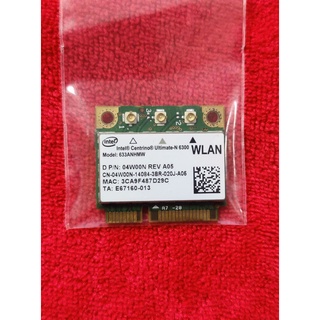 DELL Intel Centrino Ultimate-N 6300 Wireless 633ANHMW Wireless Card Wifi 04W00N 4W00N