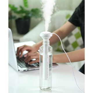 อโรม่าแท่ง Air Humidifier ขวดเพชร อโรม่าเพิ่มความชื้น เครื่องพ่นอโรม่าพกพา ทรงคริสตัล💎