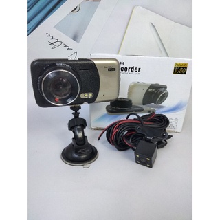 กล้องติดรถยนต์ กล้องติดหน้ารถ 2 กล้อง ( มีกล้องหลังด้วย) รุ่น X-600