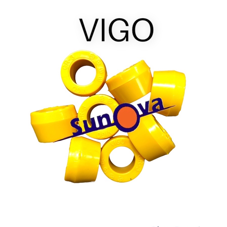 urethane ยูรีเทน ยางหูโช้คอัพหลัง บน-ล่าง TOYOTA VIGO/SUZU S250 /REVOโตโยต้า วีโก้ ยางเตเปอร์ยูริเทน 8 ตัว (CC U vigo)
