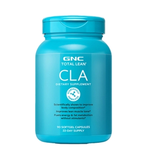 GNC Total Lean® CLA 1000mg 90 Softgels Lose Weight Slimming นำเข้าจากอเมริกา ควบคุมน้ำหนัก