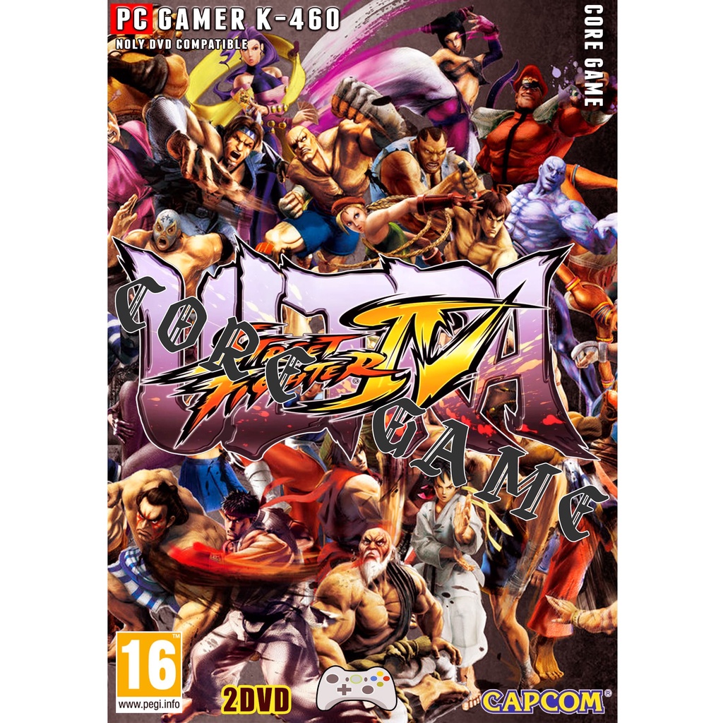 Street Fighter IV Ultra  แผ่นเกมส์ แฟลชไดร์ฟ เกมส์คอมพิวเตอร์  PC โน๊ตบุ๊ค