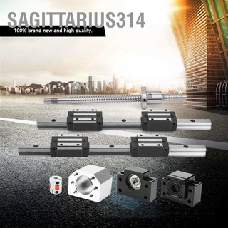 Sagittarius314 รางไกด์เชิงเส้น Hgr15-300 มม. 2 ชิ้น และชุดสกรูบอล Rm1605-300 มม. Bf12 Bk12 1 ชิ้น