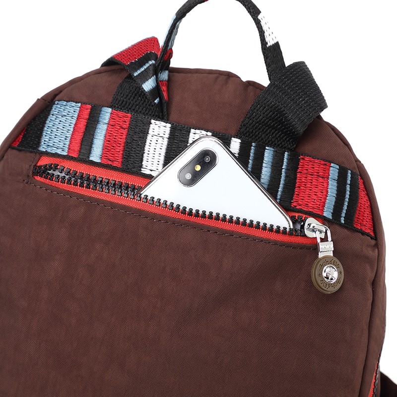 MINDESA-พร้อมส่ง🔥 กระเป๋าสะพายหลัง/เป้ แฟชั่น รุ่นใหม่ 2024 ผู้หญิง เกรดพรีเมี่ยม ผ้าไนลอน กันน้ำ100% รุ่น-8536 - รูปที่ 3